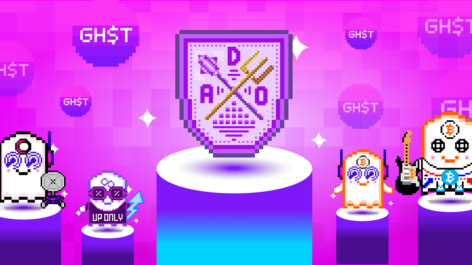 DAO member earning governance NFT badge through contribution