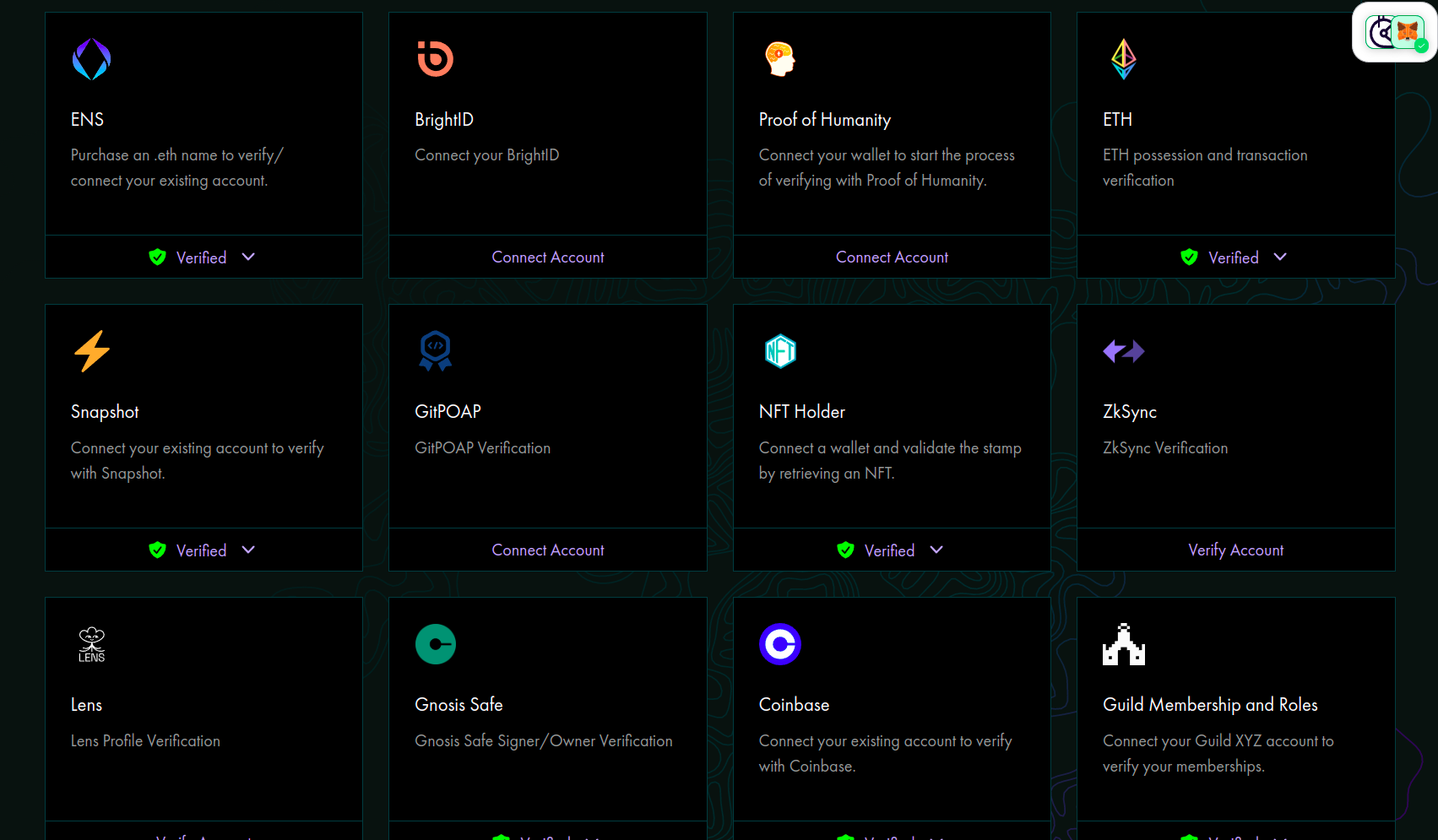 Gitcoin DAO Kudos NFT badges